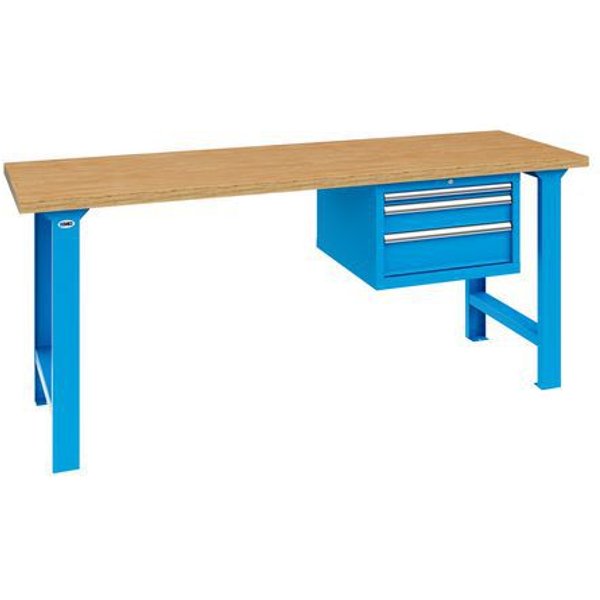 Banco Componibile 2000X800X870Hmm Piano Multistrato Faggio,-image