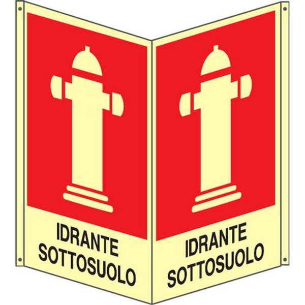 Bifacciale Verticale Luminescente - Idrante Sottosuolo,-image