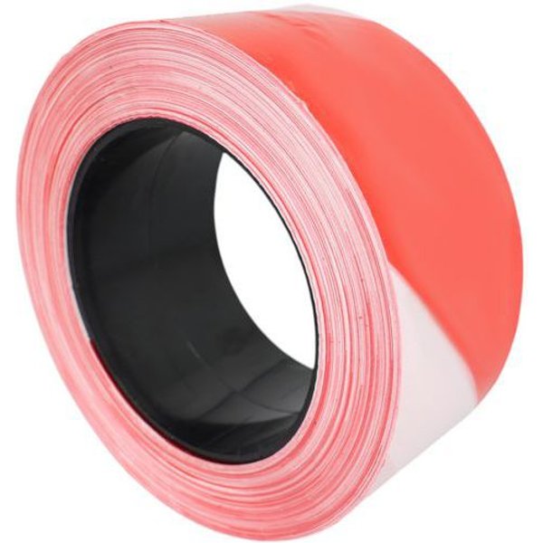Nastro Per Segnaletica 200 M X 50 Mm Rosso/Bianco,-image