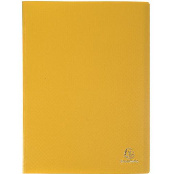 Portalistini Flessibile Opaco A4 Giallo Da 120 Facciate,-image