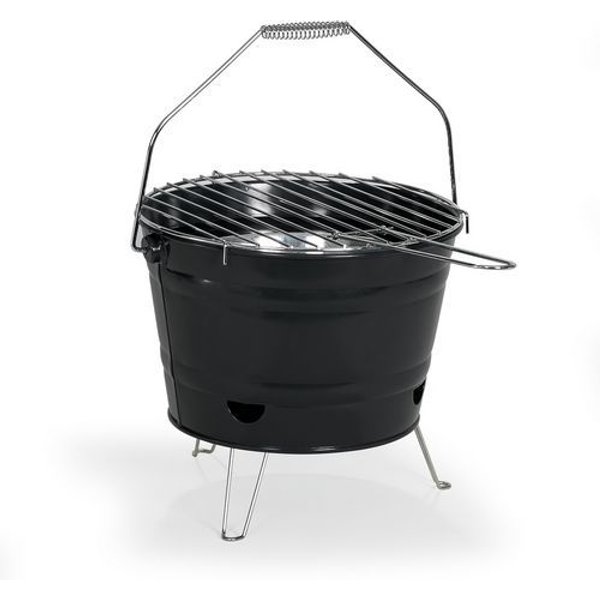 Barbecue A Carbonella Portatile - Nero,-image