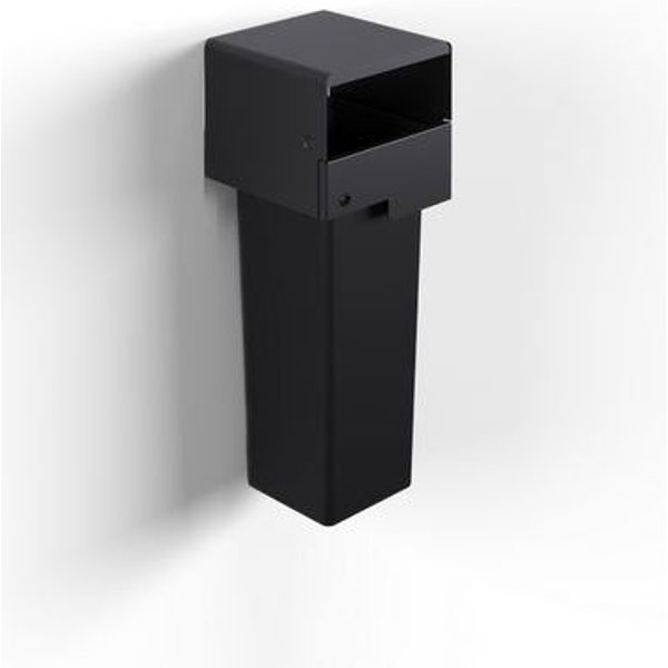 Portarifiuti Murale Coperto Singolo - 53 L Con Contenitore,-image