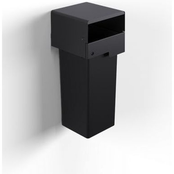 Portarifiuti Murale Coperto Singolo - 73 L Con Contenitore,-image