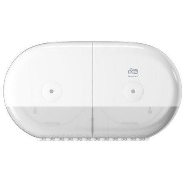 Distributore Doppio Tork T9 Bianco - Carta Igienica Smartone,-image
