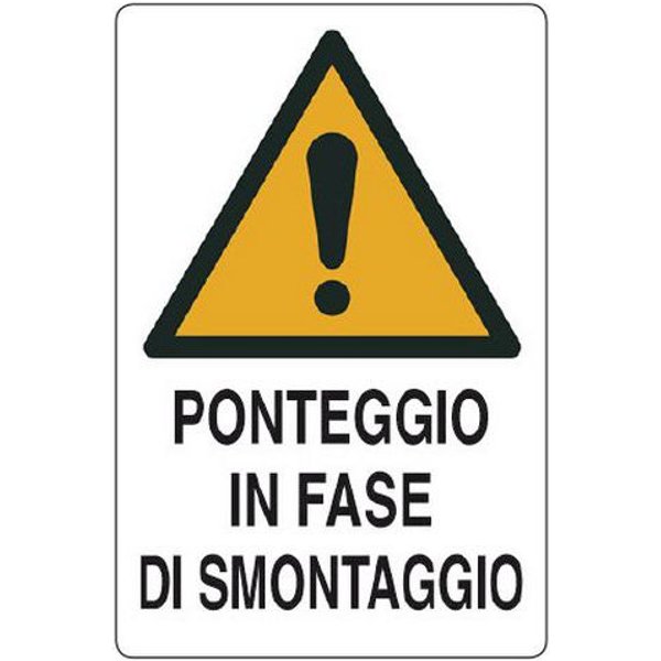 Cart. Alluminio Ponteggio In 500X350 Fase Di Smontag,-image