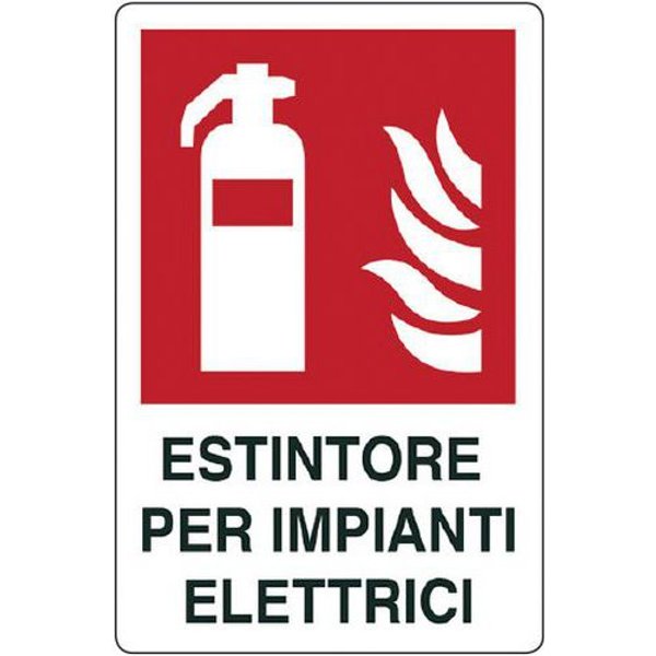Cart. Alluminio Estintore Per 180X120Mm Impianti Elettr,-image