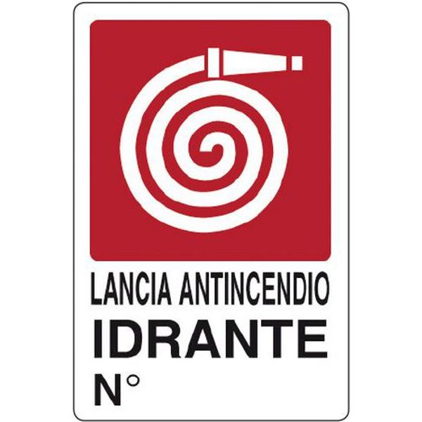 Cart. Alluminio Lancia Antincendio 180X120 Idrante,-image