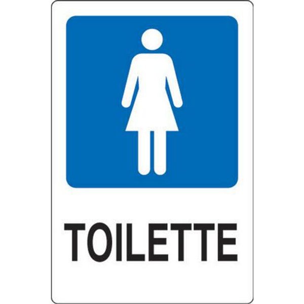 Cart. Alluminio Toilette 500X350Mm Donne,-image