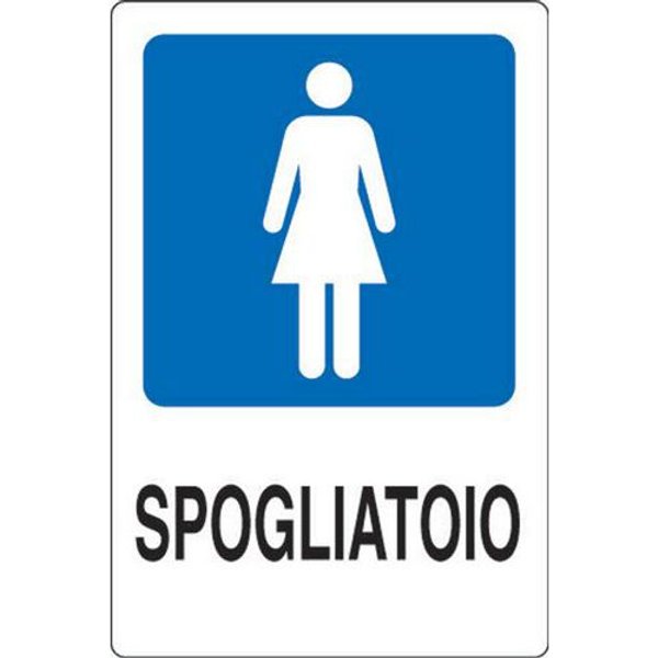 Cart. Alluminio Spogliatoio 300X200Mm Donne,-image