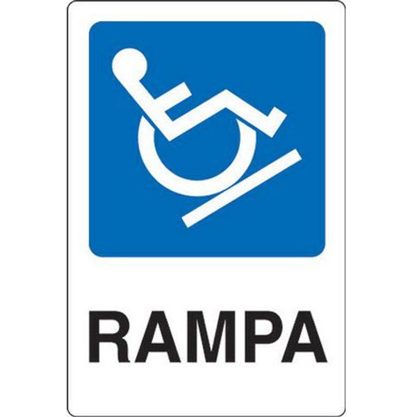 Cart. Alluminio 180X120Mm Rampa Disabili,-image