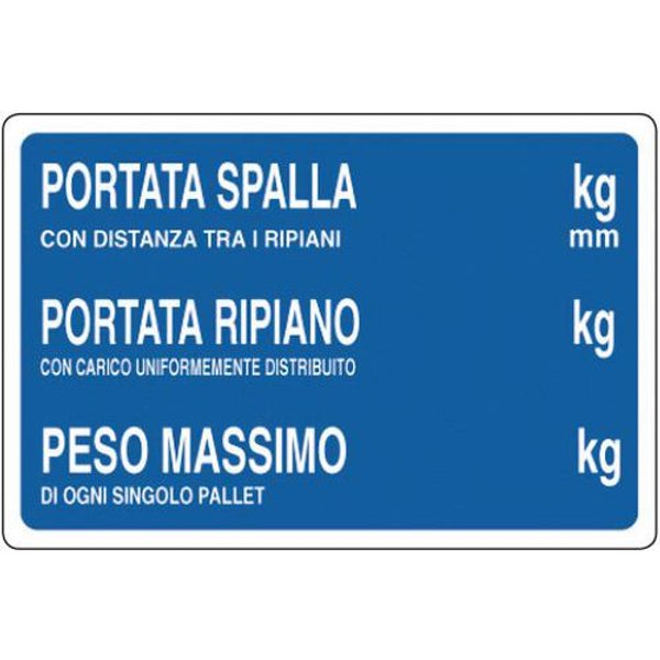 Cart. Alluminio Portata 300X200Mm Scaffalatura,-image