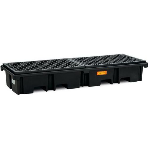 Contenitore Pallet-Pe 425/4E 2X120X80 - Con Griglia Pe -Cemo,-image