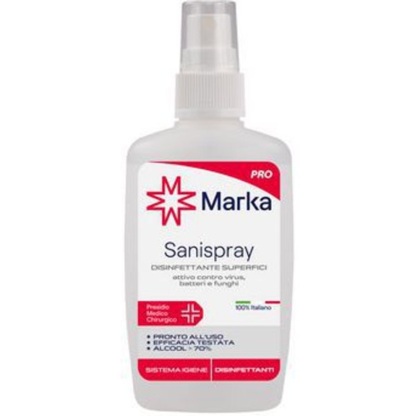 Lotto di 40 Disinfettante Superfici Pmc Alcool 70% Sanispray-image