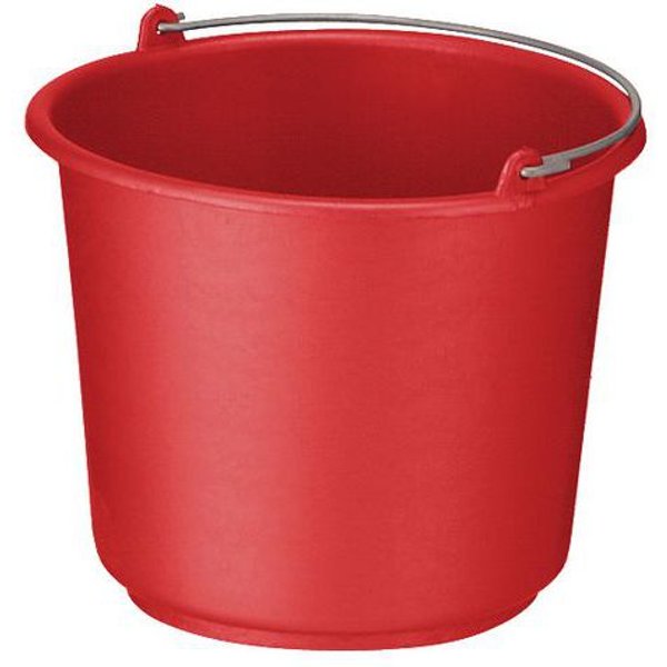 Secchio Da 12 L Rosso,-image
