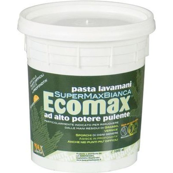 18 Pz Pasta Lavamani 1L 373X373X257 Bianco,-image