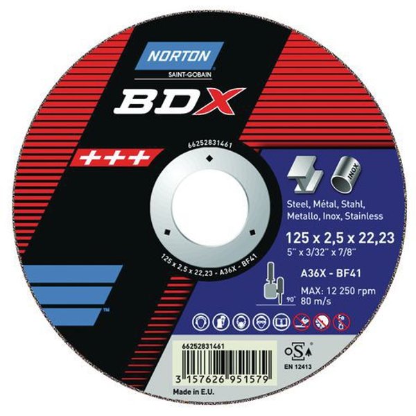 Disco Da Taglio Bdx Per Metalli 230 X 2,0 X 22,23 41R,-image