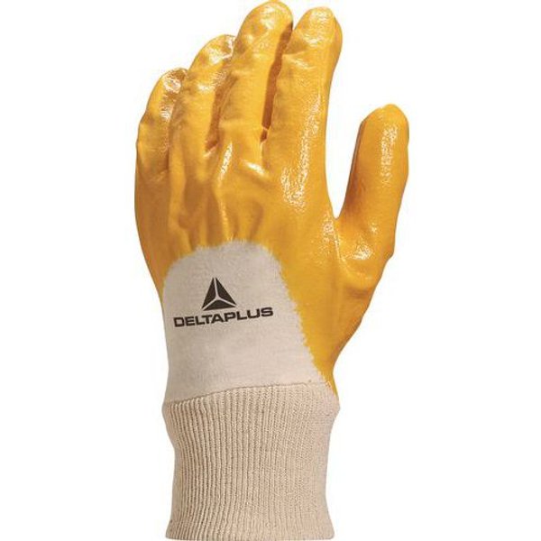 Guanto Nitrile Leggero - Dorso Aerato Giallo Taglia 10,-image