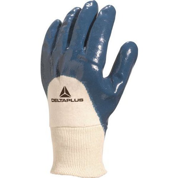 Guanto Nbr Dorso Aerato Polsino A Maglia Elastico Blu Tg 09,-image