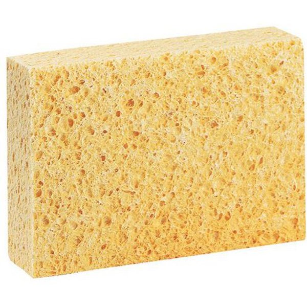 Spugna Di Viscosa Colore Giallo-14X10X3,5 Cm-Conf.6 Pz,-image