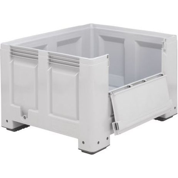 Schoeller Allibert - Cassa-pallet Piena Con Lato Ribaltabile 1200x1000x760 Mm-image