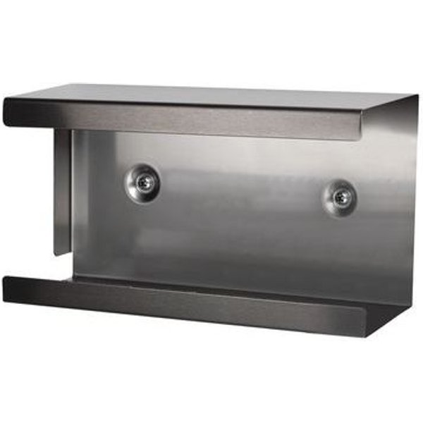 Var - Supporto A Parete Inox Per Dispenser Guanti O Fazzoletti-image