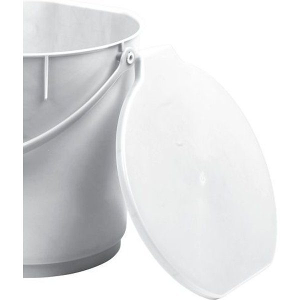 Coperchio Per Secchio In Polipropilene Bianco,-image