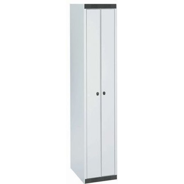 Armadietto Anta L400Xa1800 Da Montare Grigio Chiaro Con Serratura A Chiave,-image