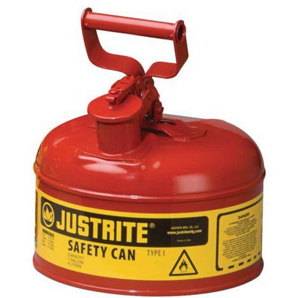 Justrite - Bidone Di Sicurezza Inox H Tot:279 Mm Danger_toxic:ou-image