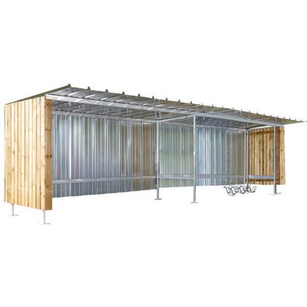 Riparo Per Biciclette-Modulo Elemento Success 2,13X4X2,13M,-image