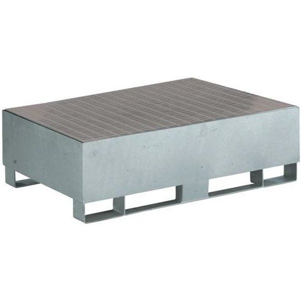 Sameto Technifil - Pallet Di Contenimento A Sci Galvanizzato 220 L 2 Fusti-image