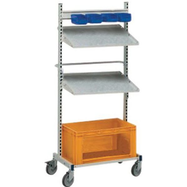 Carrello Di Servizio A Montanti Decentrati - Largh. X Prof. X Alt.: 650 X 450 X 1650,-image