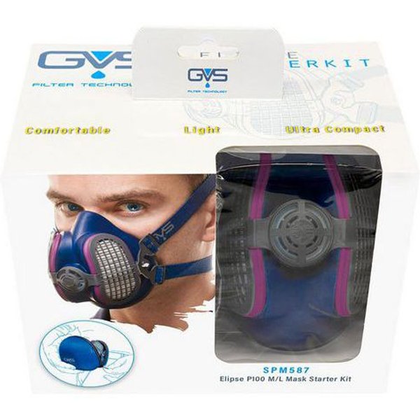 GVS - Kit Di Base Per Respiratori Elipse Con Custodia E Filtri P3-image