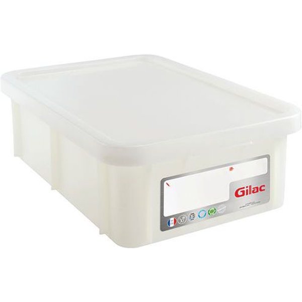 Contenitore Haccp 25 L Rettangolare Con Coperchio - Bianco,-image