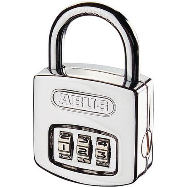 Abus - Lucchetto Abus Con Combinazione 40 Mm Cromato-image