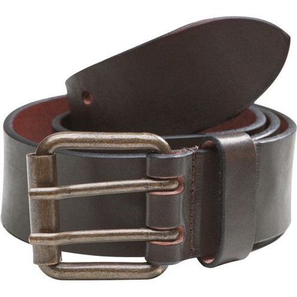 Cintura In Pelle Marrone,-image