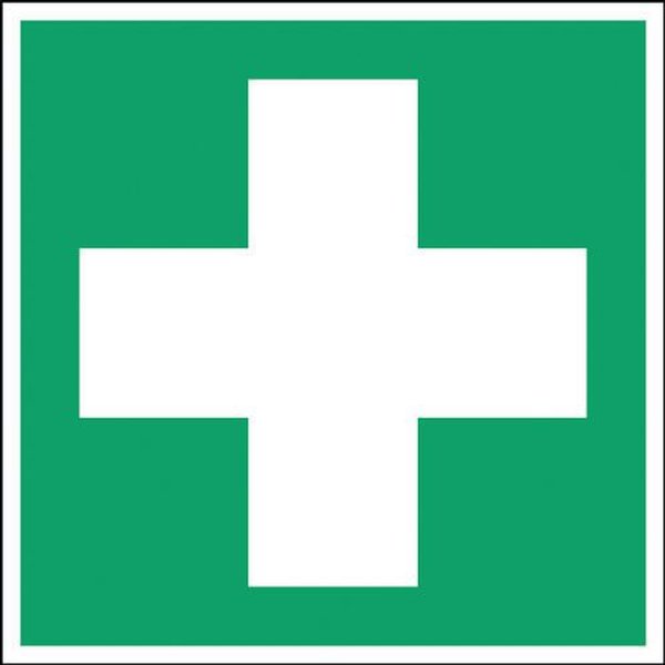 Cartello Pronto Soccorso Fotoluminescente 15 X 15 Cm,-image