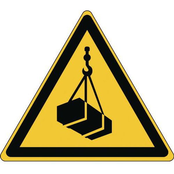 Cartello: Pericolo; Carichi Sospesi 273 X 315 Mm,-image