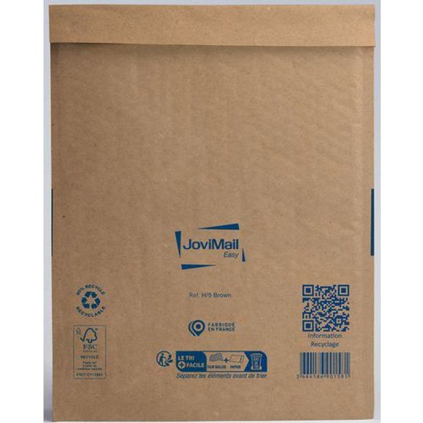 Lotto di 100 Buste Imbottite Con Pluriball - Kraft - 100 Pezzi-image