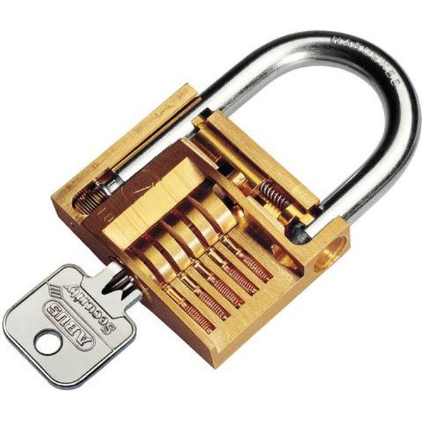 Abus - Lucchetto Universale Ansa Alta 127 Mm Acciaio 2 Chiavi-image