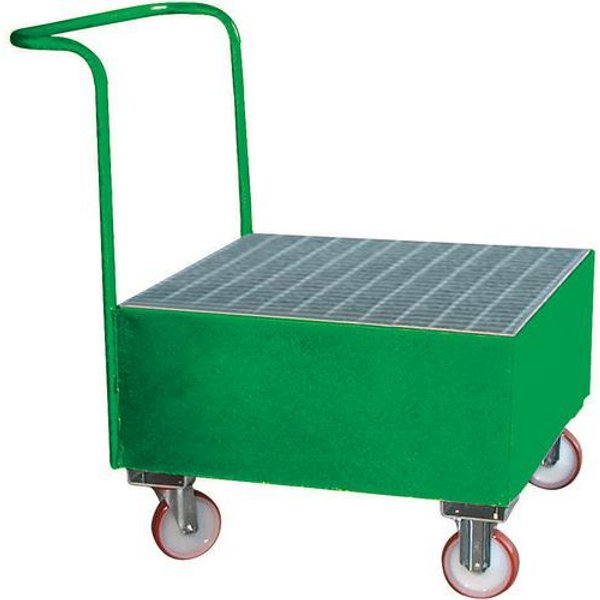 Sameto Technifil - Carrello Con Vasca Di Ritenzione Verniciato 1 Fusto-image
