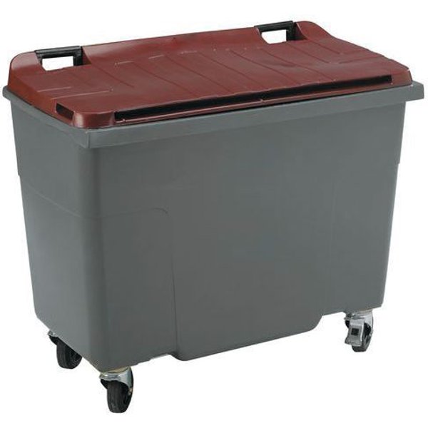 Sulo - Cassonetto 660l Coperch Rosso Rinforzo Per Collare-image