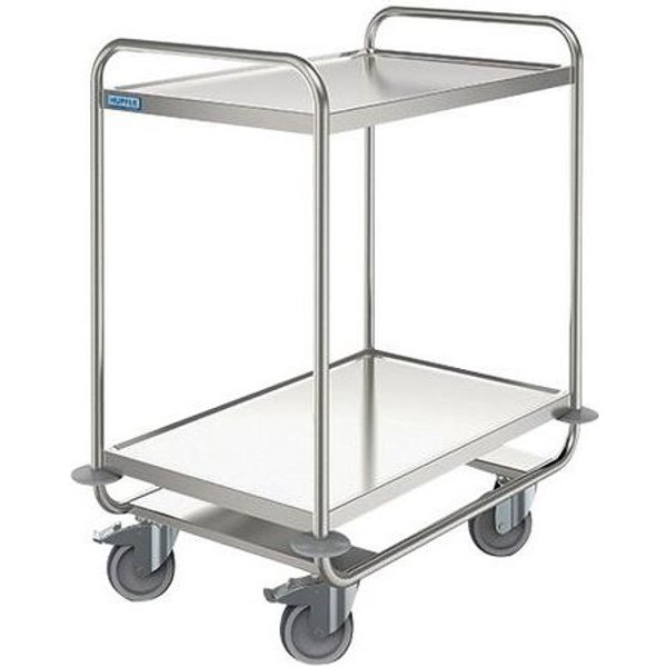 Hupfer - Carrello 2 Ripiani Inox 1000 X 600 - Portata = 160 Kg-image