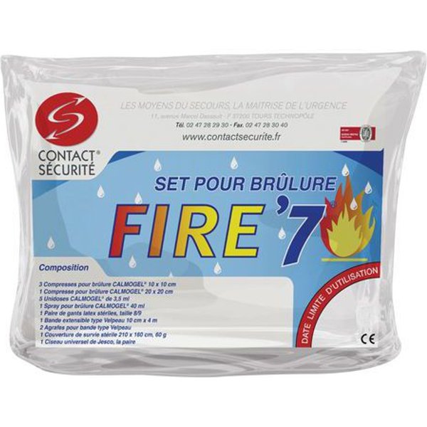 Contact Securite - Kit Di Pronto Soccorso Per Il Trattamento Delle Bruciature-image