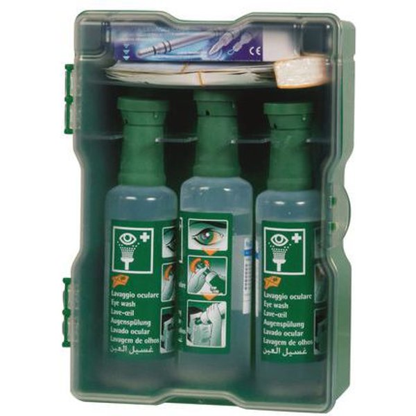 Kit Lavaggio Oculare Fisiologica+soluzione Ph Neutro - Manutan-image