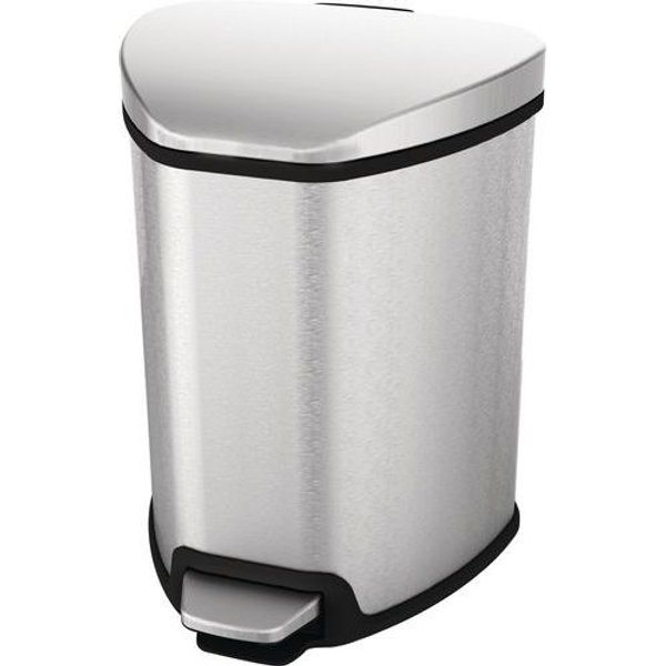 Grace Pattumiera A Pedale 5 L Inox Opaco,-image