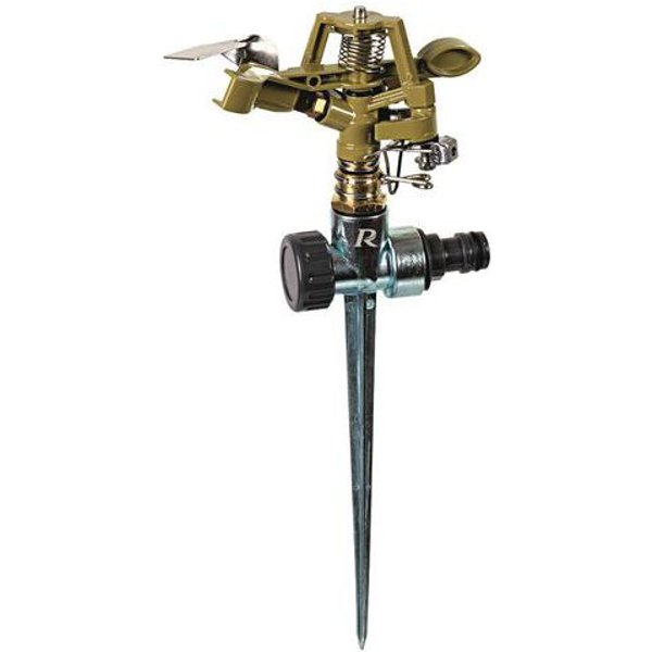 Ribimex - Irrigatore A Spruzzo Su Picchetto In Metallo Vari Formati-image