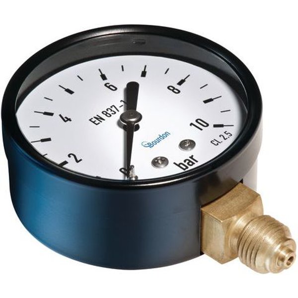 Bourdon - Mat3-d20.b20 - Manometro Ø 63 Mm 6 Bar-image