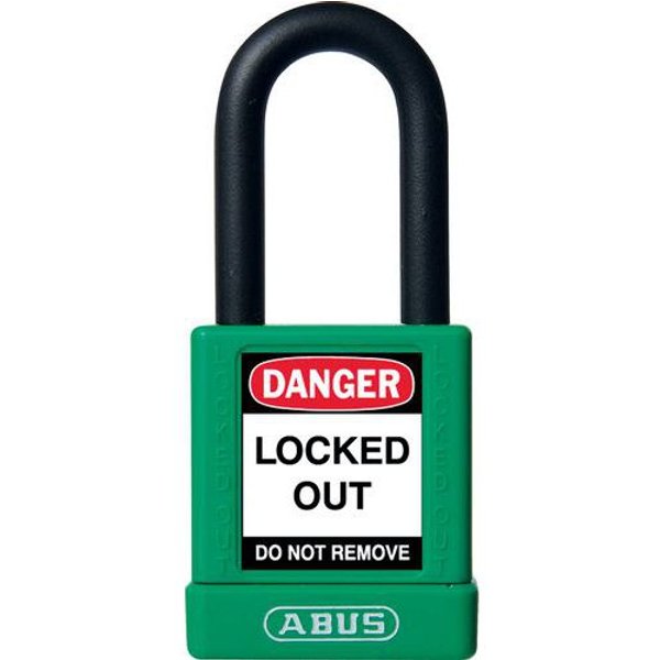 Lucchetto Di Sicurezza Verde 40 Mm Ansa 38 Mm Chiave Di Vario,-image