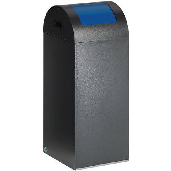 Var - Pattumiera Ignifuga Raccolta Differenz-60l-ant Botola Blu-image