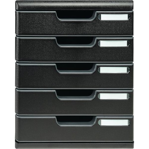 Exacompta - Modulo A4 5 Cassetti Ecoblack Nero-image
